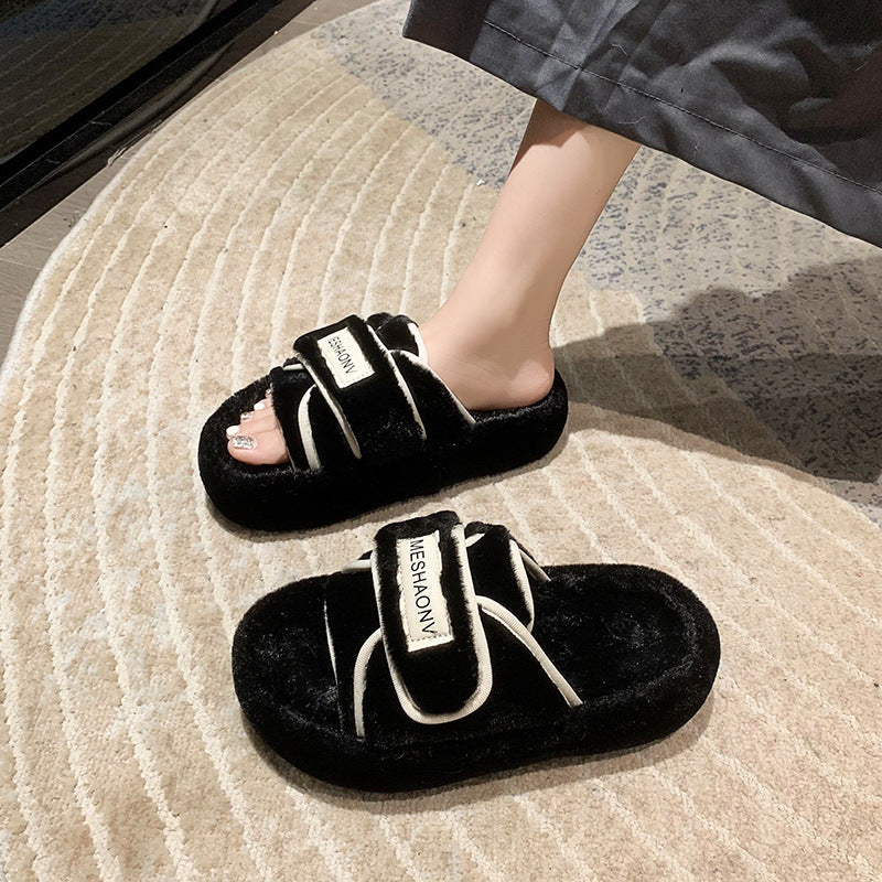 Adele – Mocassins plateforme à scratch