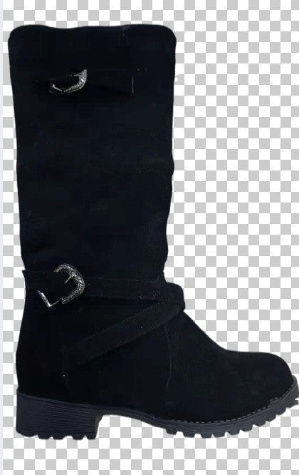 Joan – Bottes Hautes en Suédine Végétalienne Premium