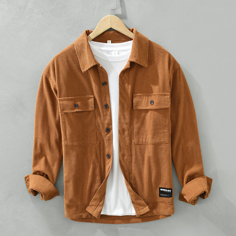 Simon – Chemise à Manches Longues Style Japonais