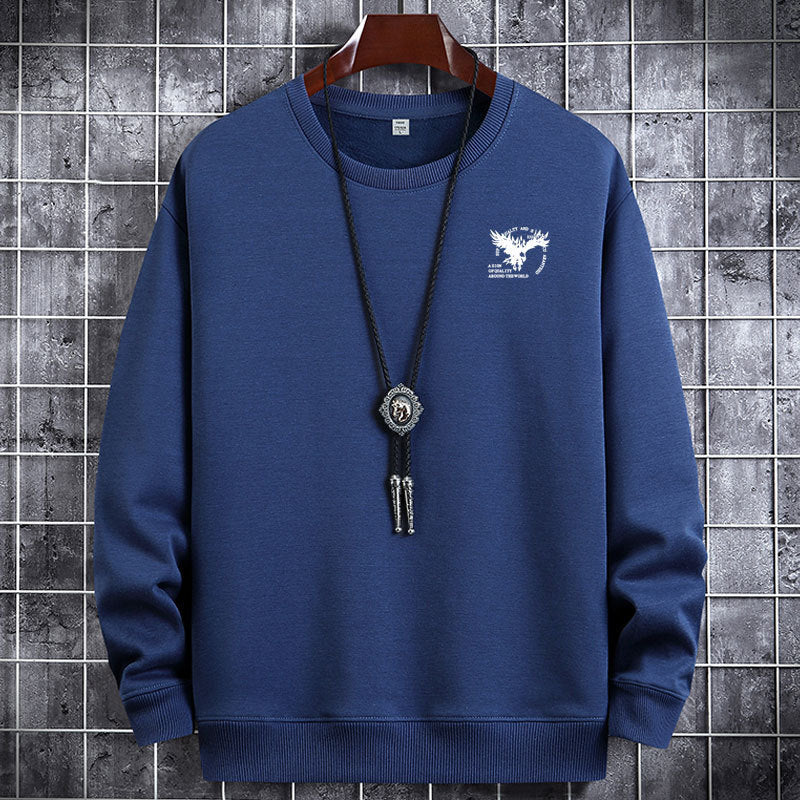 Frank – Thermisches Rundhals-Pullover mit langen Ärmeln