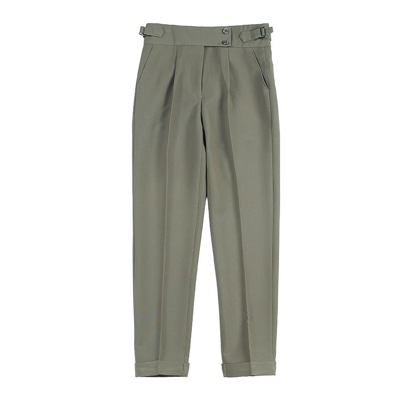 Tim – Pantalons d'affaires britanniques pour hommes