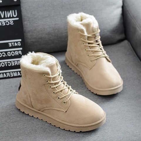 Marion – Bottes plates à lacets pour femmes