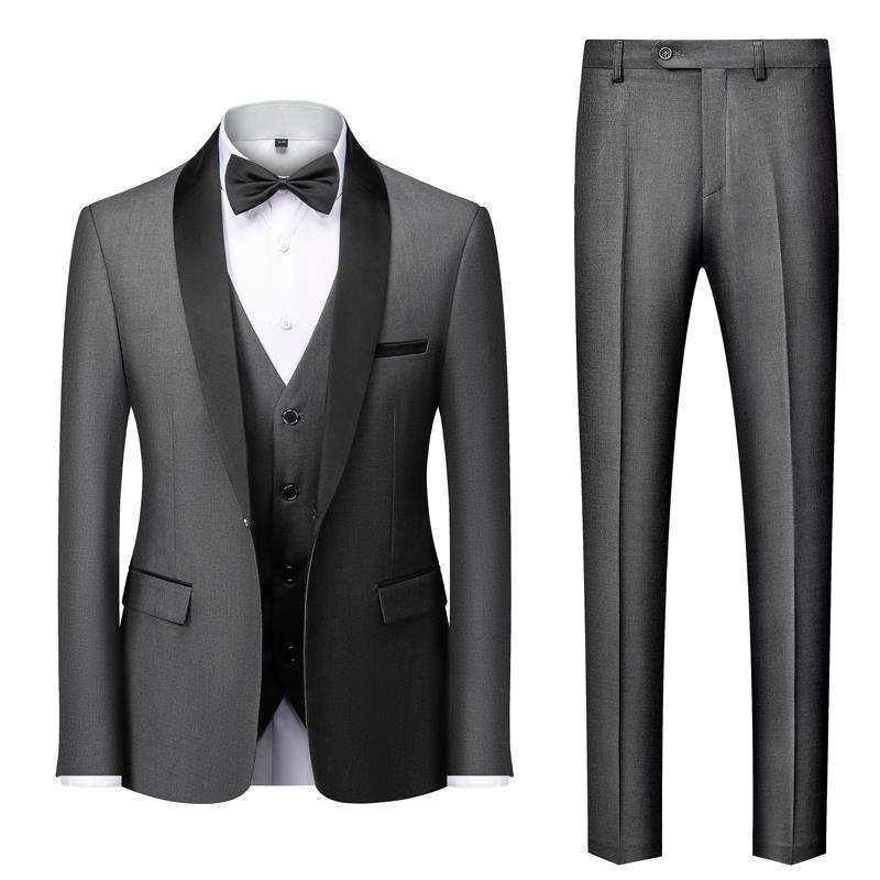 Ben – Costume trois pièces avec col fruité