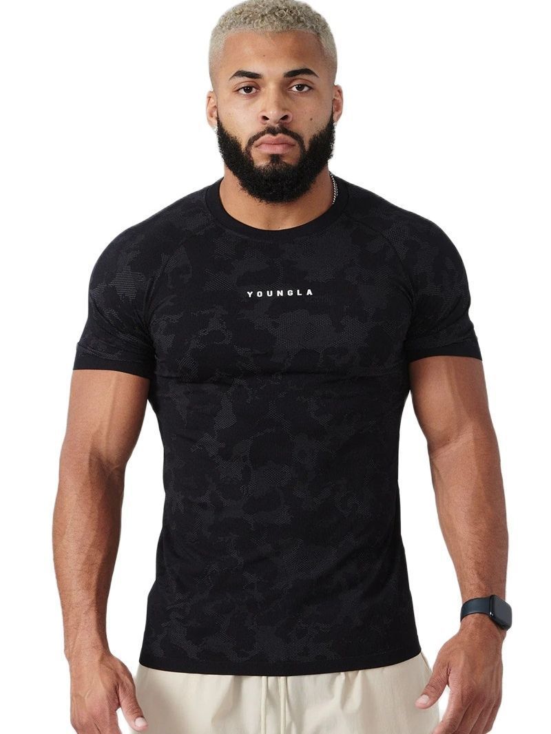 Francis – T-shirt Camouflage Sportif pour Homme