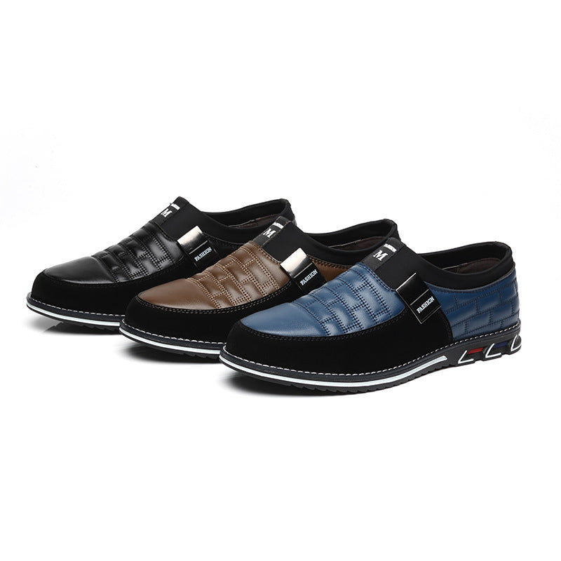 Benjamin – Chaussures Business-Casual Coréennes en Cuir Végan
