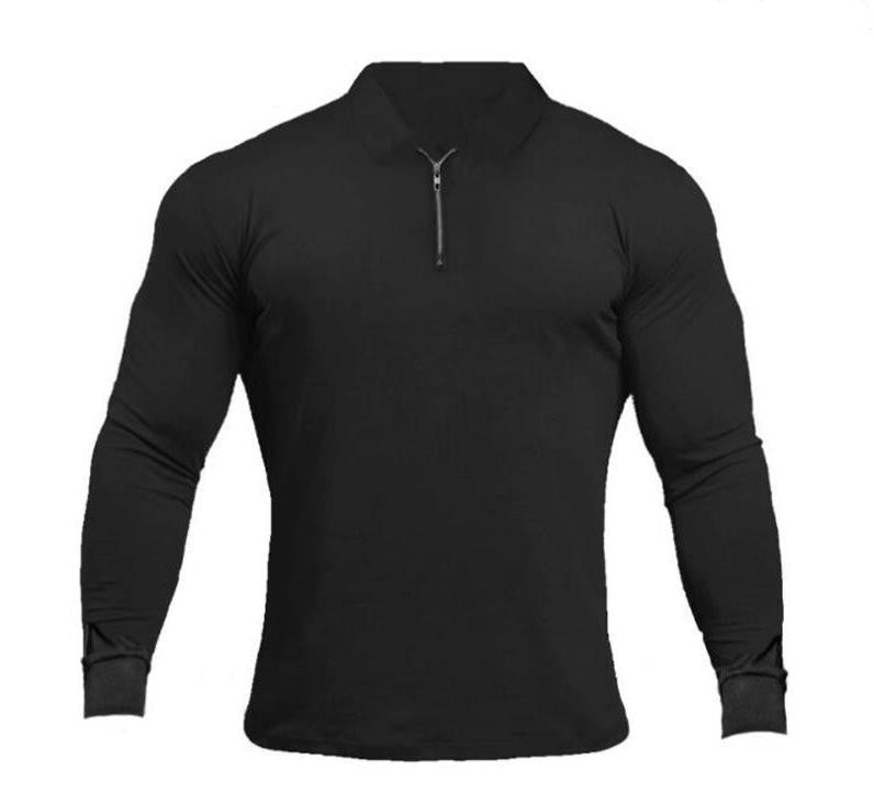 Rhys – T-shirt à manches longues avec éclaboussures d'encre pour hommes