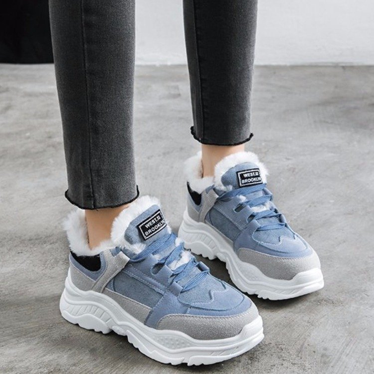 Amelia – Sneaker en Coton pour Femme
