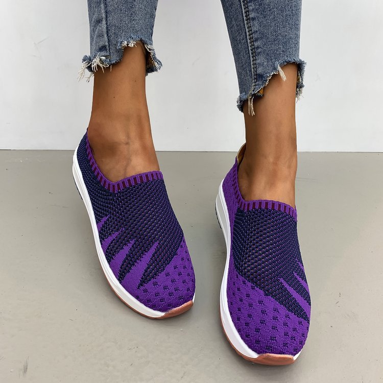Alison – Baskets Flyknit Respirantes avec Talon Compensé