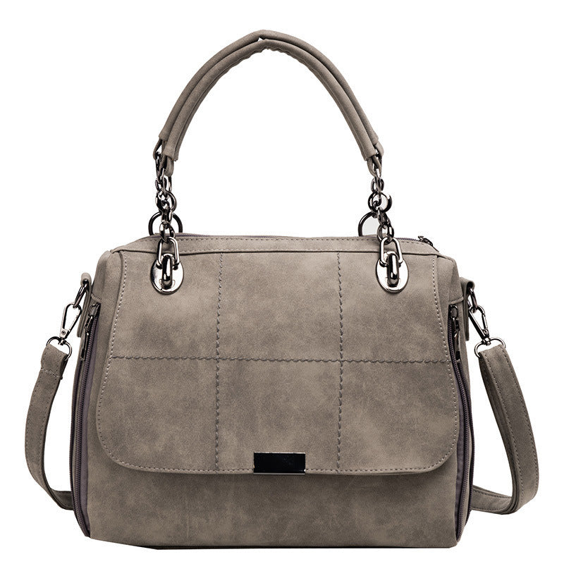 Heather – Grande Sacoche en Cuir Vegan Premium Vert Matcha