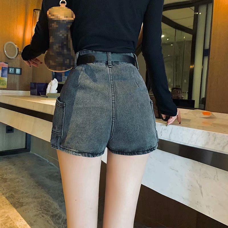Michelle – Shorts en denim pour dames avec jambes larges