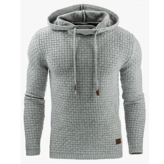 Stan – Sweatshirt à Capuche Jacquard pour Hommes