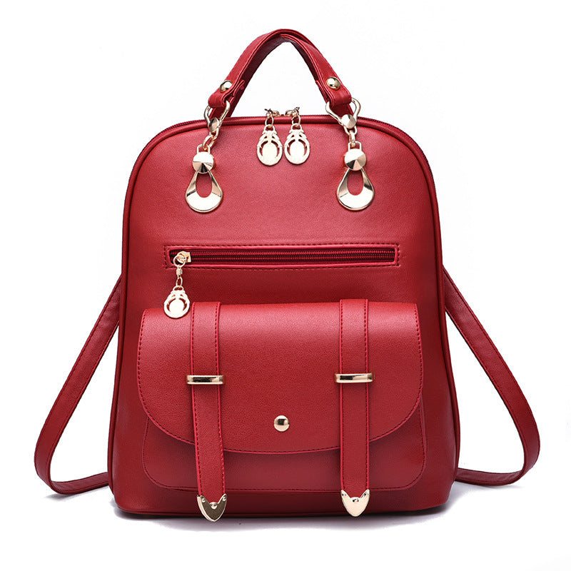 Nicola – Sac à dos moderne en cuir végétalien pour femmes