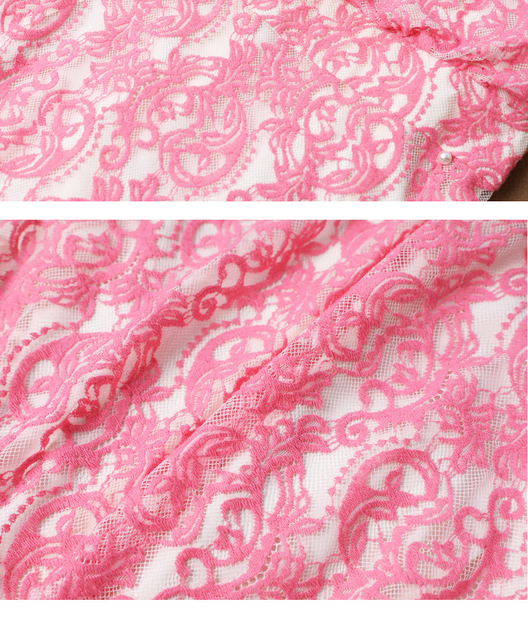 Kelly – Jupe en Dentelle de Qualité avec Broderie