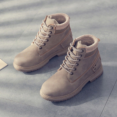 Imogen – Bottes Martin avec Plus-Velours pour Femmes