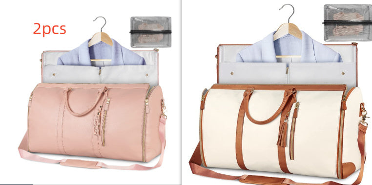 Emma – Grande Capacité Sac de Voyage Duffle pour Femmes, Sac à Costume Pliable, Imperméable