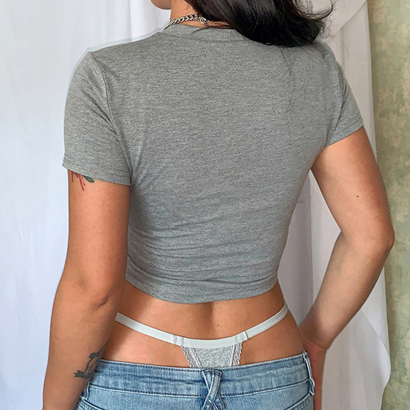 Michelle – T-shirt imprimé militaire