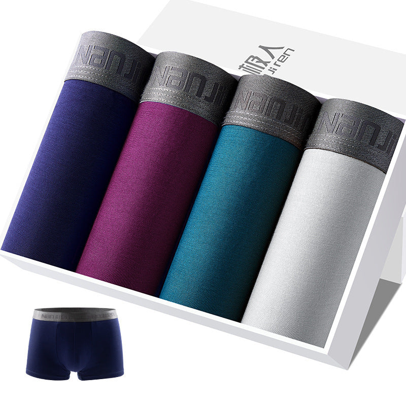 Henry – Boxershorts Respirantes en Modal Grande Taille
