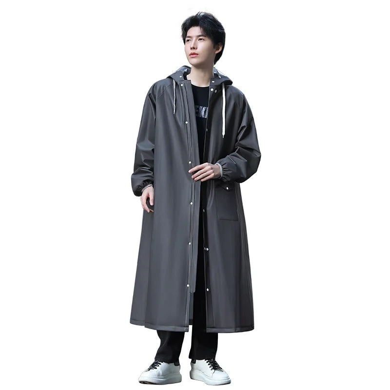 Steve – Manteau de pluie long et imperméable pour hommes