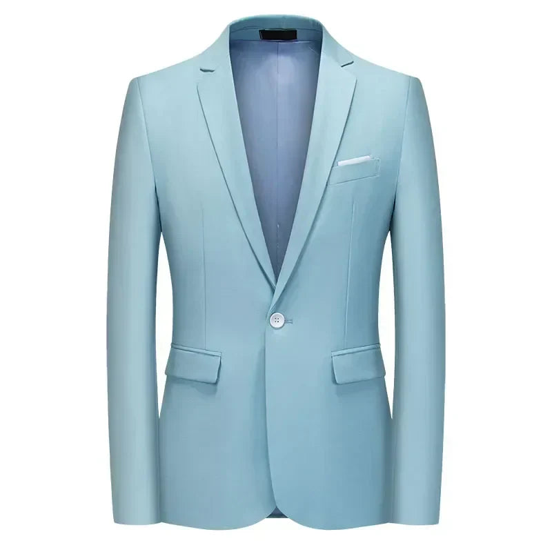 Sean – Blazer Slim-Fit pour Homme en Couleurs Élégantes