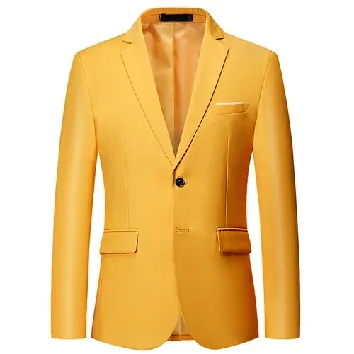 Sean – Blazer Slim-Fit pour Homme en Couleurs Élégantes