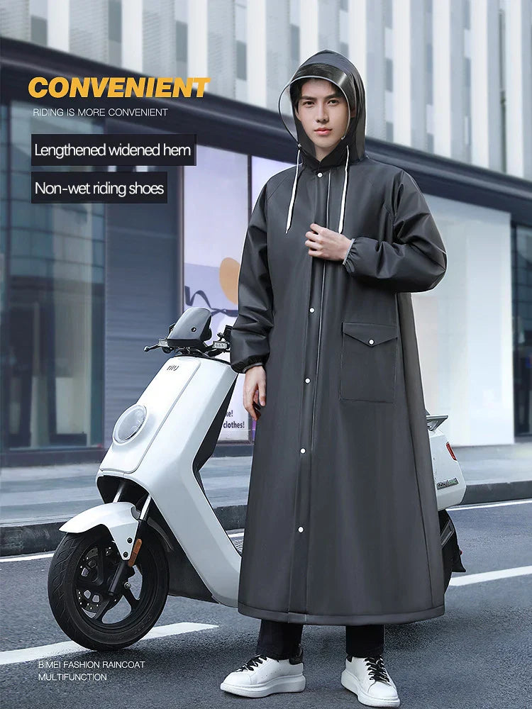 Steve – Manteau de pluie long et imperméable pour hommes