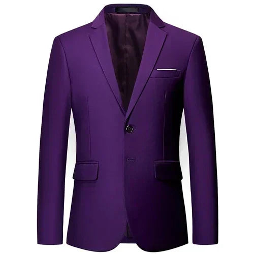 Sean – Blazer Slim-Fit pour Homme en Couleurs Élégantes