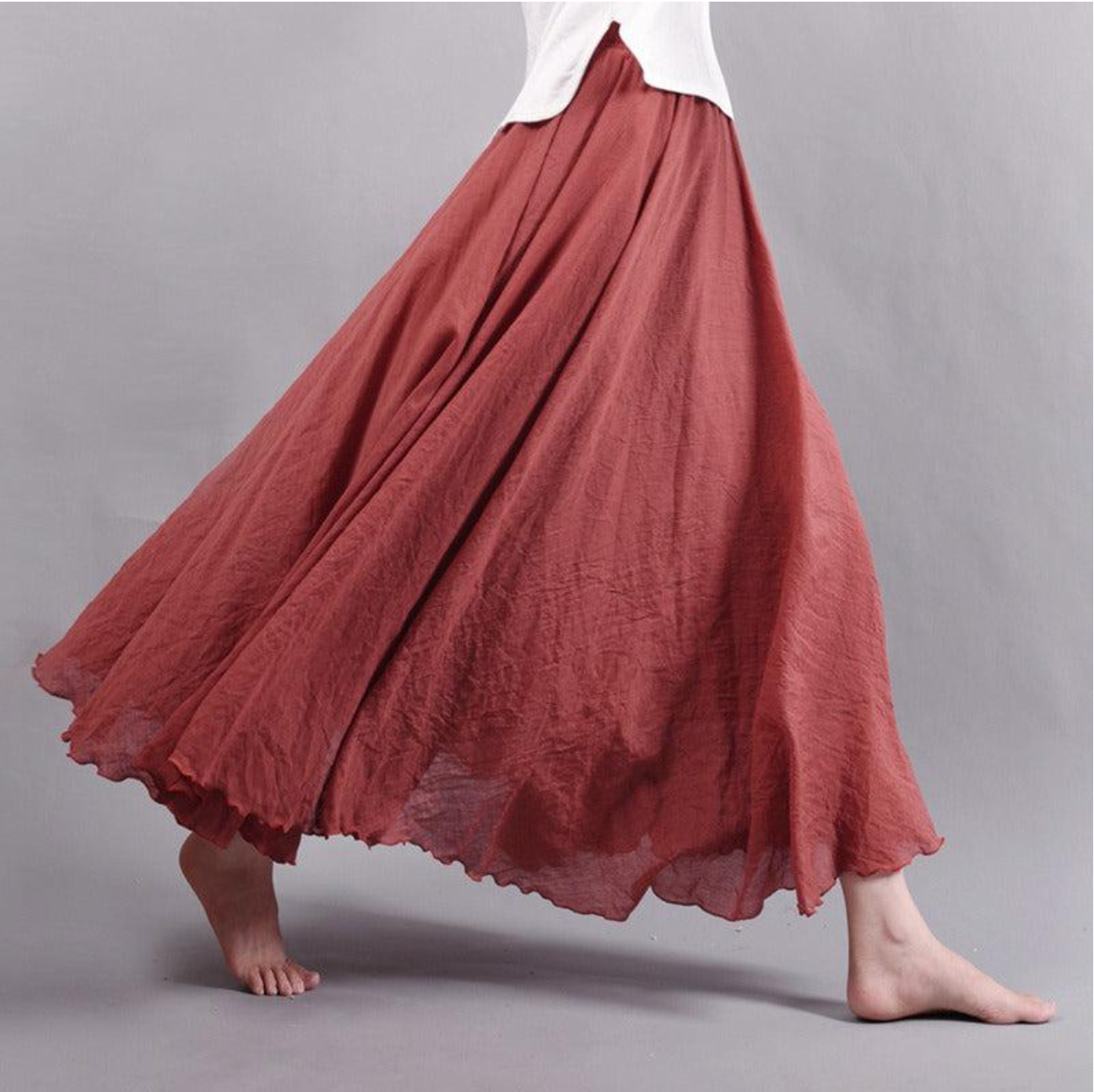 Janet – Jupe Chiffon Longue