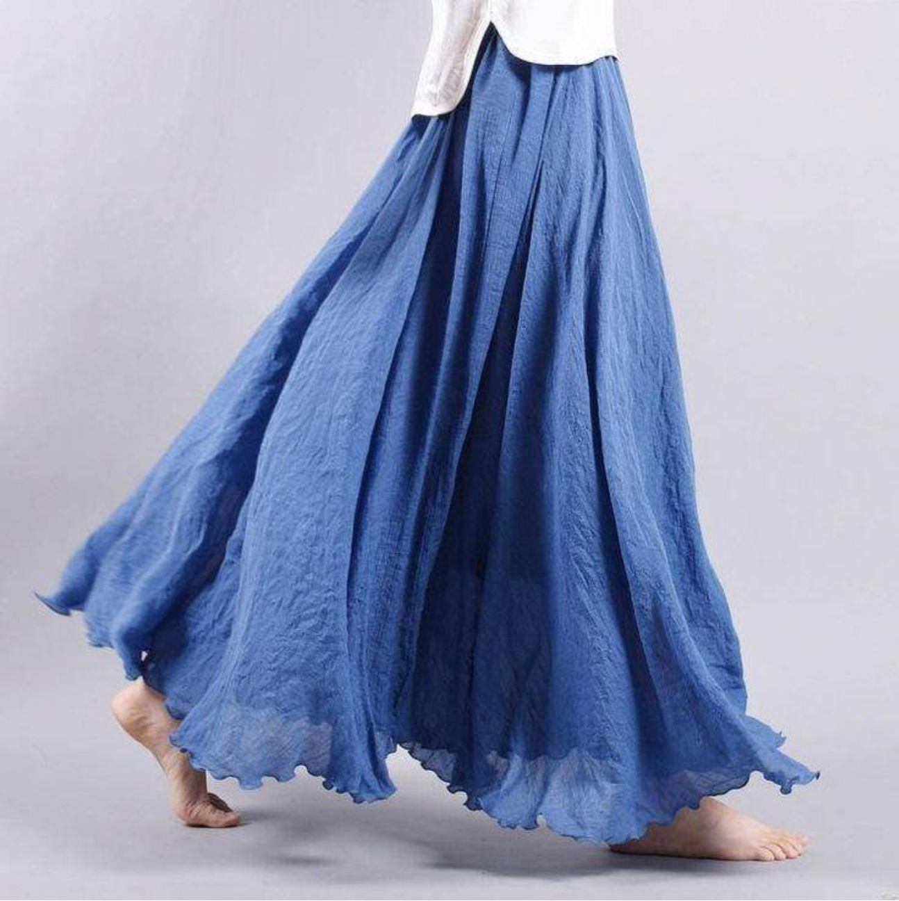 Janet – Jupe Chiffon Longue