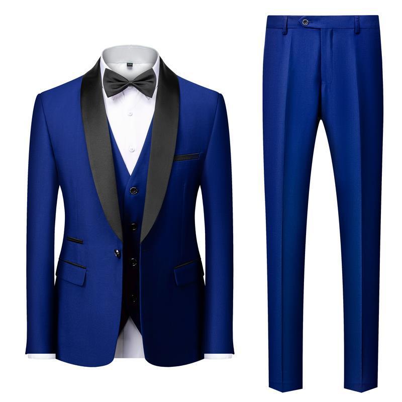 Ben – Costume trois pièces avec col fruité