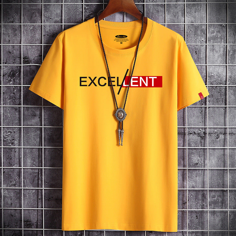 Harvey – T-shirt d'été en coton pour hommes à manches courtes