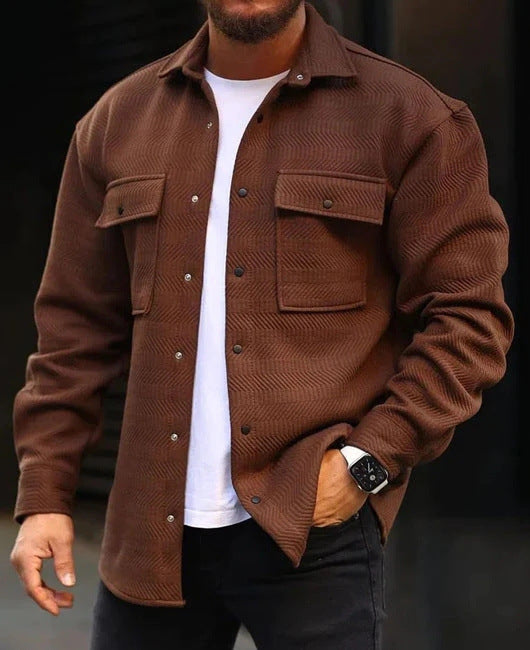 Oscar – Manteau pour Homme avec Col Polo