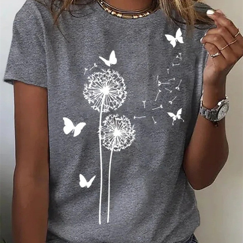 Emma – T-shirt imprimé pour femme en style décontracté