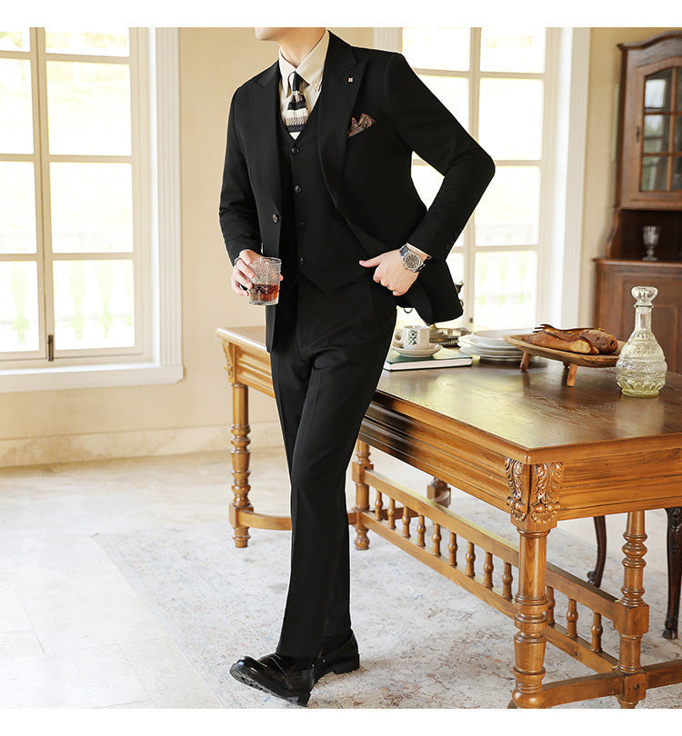 Trevor – Costume de Haute Qualité en Caramel pour Hommes