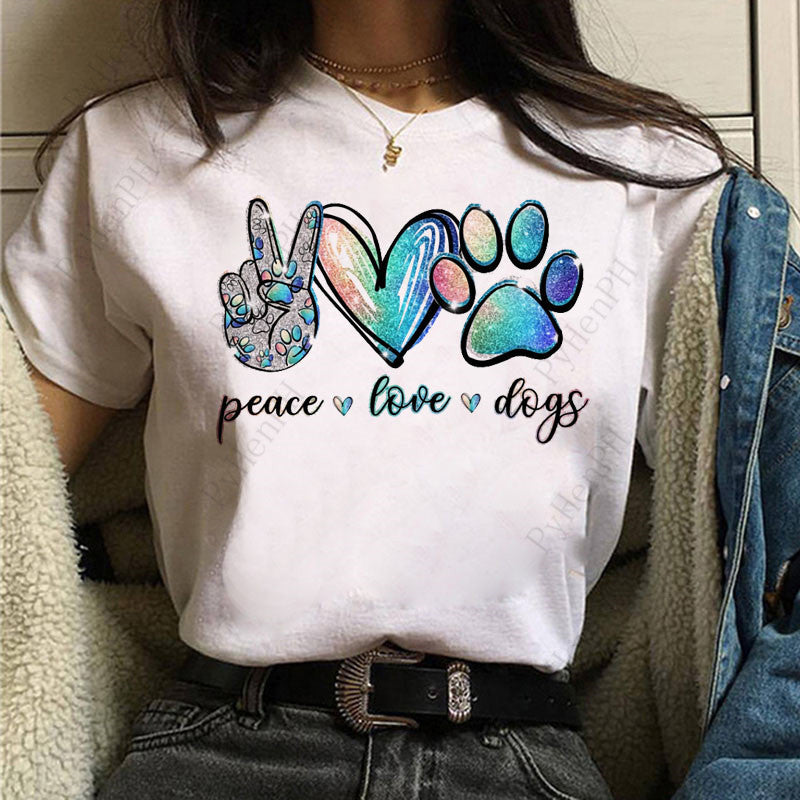 Tanya – T-shirt Femme à Manches Courtes Blanc Tendance