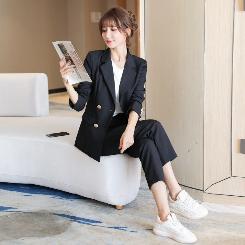 Georgina – Élégant Tailleur Pantalon pour le Printemps et l'Automne