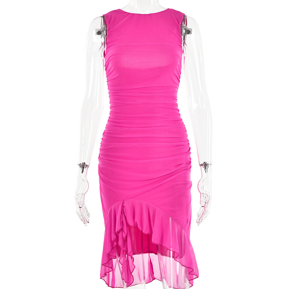 Amy – Robe de soirée sans manches ajustée