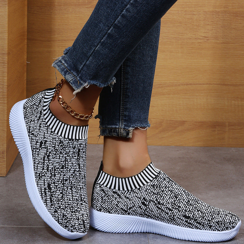 Phillip – Chaussures à rayures en maille pour hommes