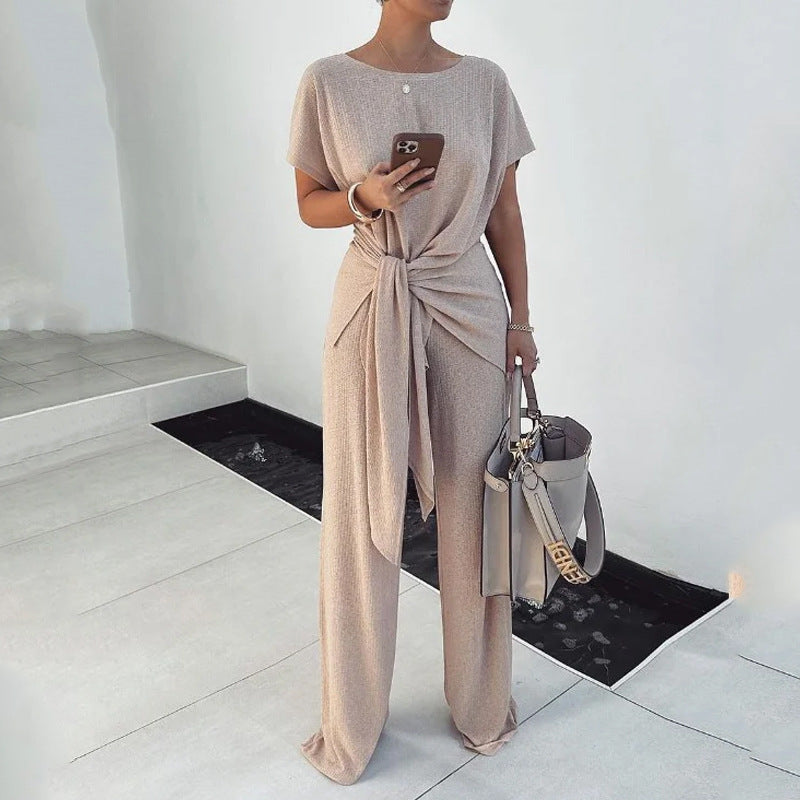 Natasha – Pantalon Élégant et Mode avec Lacets