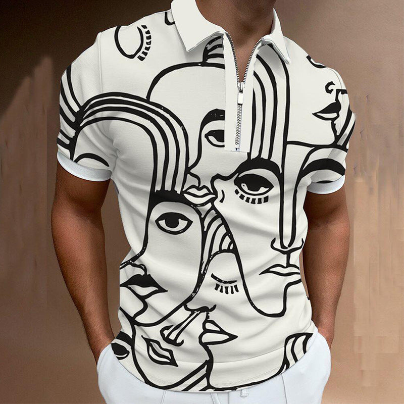 Robin – Polo classique pour homme avec rayures