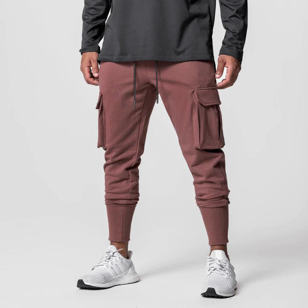 Geoffrey – Pantalon Cargo Slim Fit avec Poches Multiples