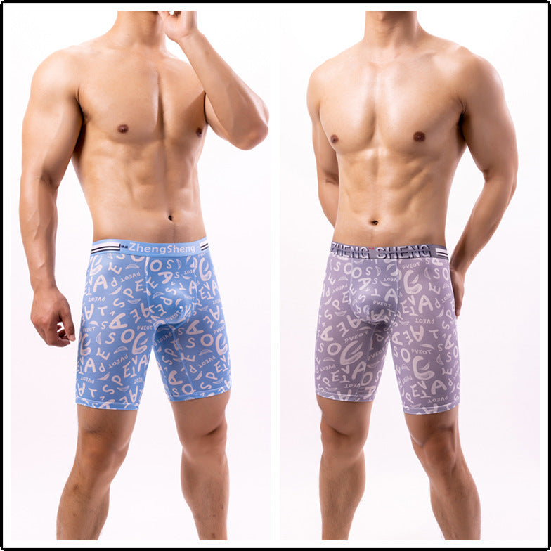 Thomas – Boxers en soie de glace pour hommes