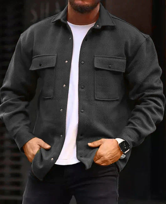 Oscar – Manteau pour Homme avec Col Polo