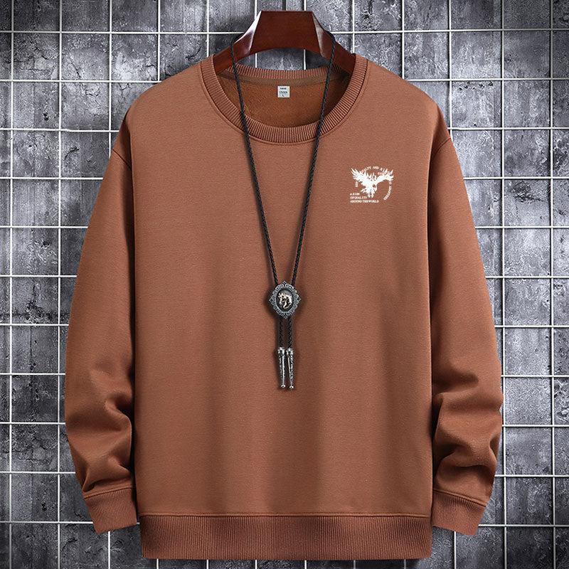 Frank – Thermisches Rundhals-Pullover mit langen Ärmeln