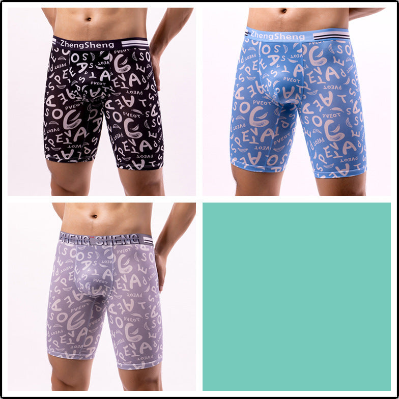 Thomas – Boxers en soie de glace pour hommes
