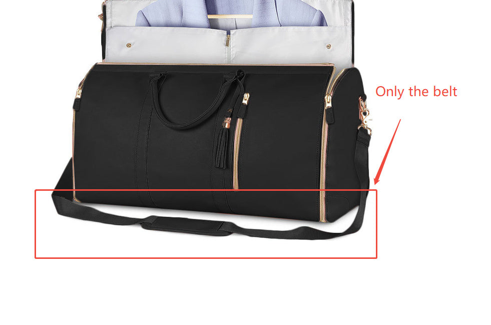 Emma – Grande Capacité Sac de Voyage Duffle pour Femmes, Sac à Costume Pliable, Imperméable