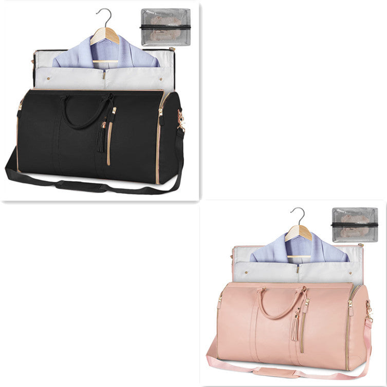 Emma – Grande Capacité Sac de Voyage Duffle pour Femmes, Sac à Costume Pliable, Imperméable