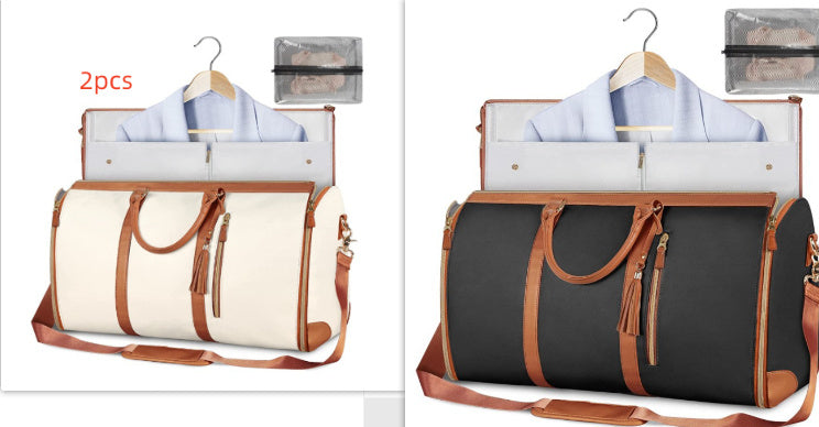 Emma – Grande Capacité Sac de Voyage Duffle pour Femmes, Sac à Costume Pliable, Imperméable