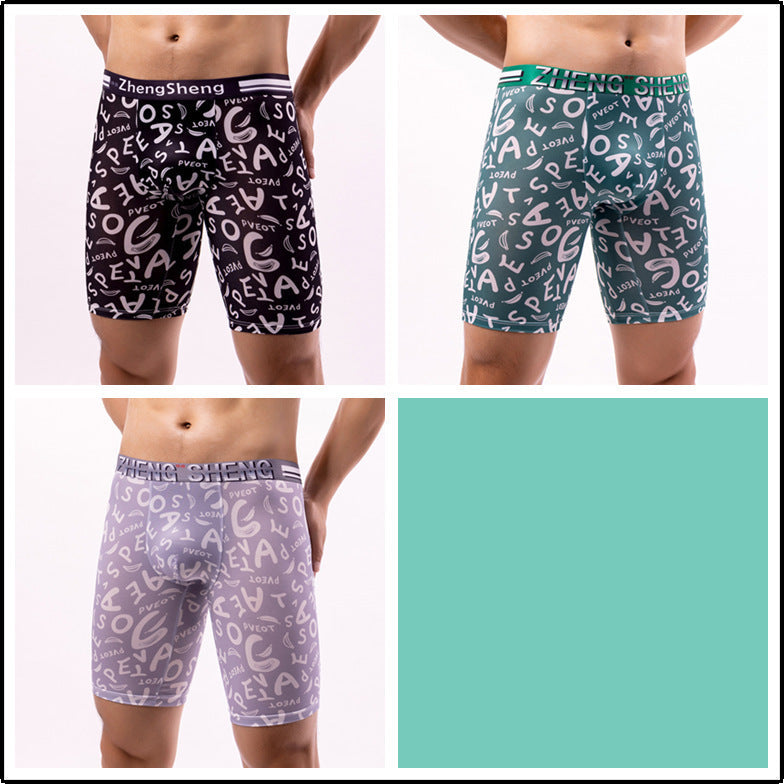 Thomas – Boxers en soie de glace pour hommes