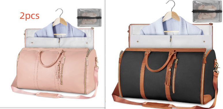 Emma – Grande Capacité Sac de Voyage Duffle pour Femmes, Sac à Costume Pliable, Imperméable