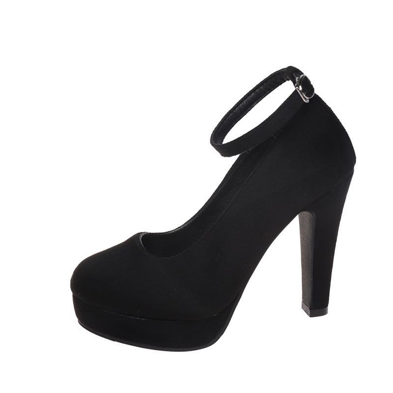 Jade – Talons Hauts à Boucles Élegants pour Femmes